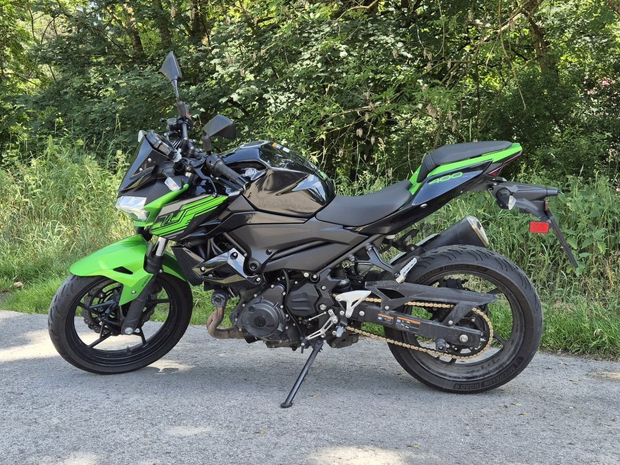 Kawasaki Z400 — Schulfahrzeug